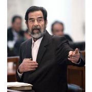 SADDAM, HASTANE DEN MAHKEMEYE GETİRİLDİ